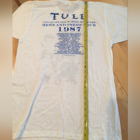 1987 Jethro Tull Here and There Concert TShirt - Picture 7 of 7